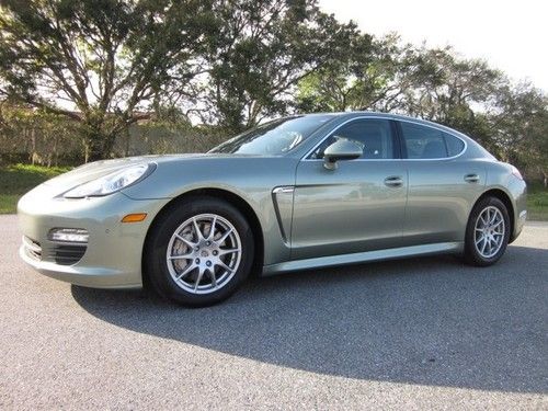 2012 porsche panamera s! 1-owner! fl car! nav! leather! wood trim! sunroof!