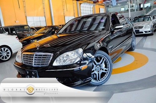 06 mercedes s65 amg auto navi moonroof xenon 19s rear-sunshades heated-seats