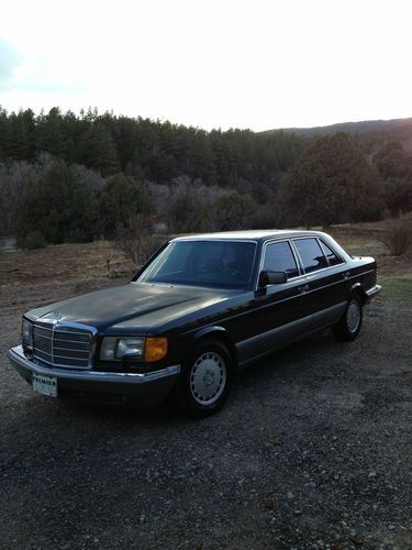 1987 mercedes-benz 560sel base sedan 4-door 5.6l