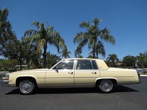 1985 cadillac fleetwood brougham - 65,900 original miles