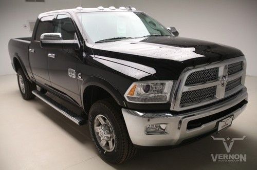 2013 laramie longhorn crew 4x4 navigation sunroof leather heated cummins diesel