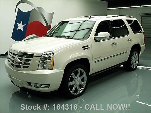 2011 cadillac escalade premium awd sunroof nav dvd 26k texas direct auto