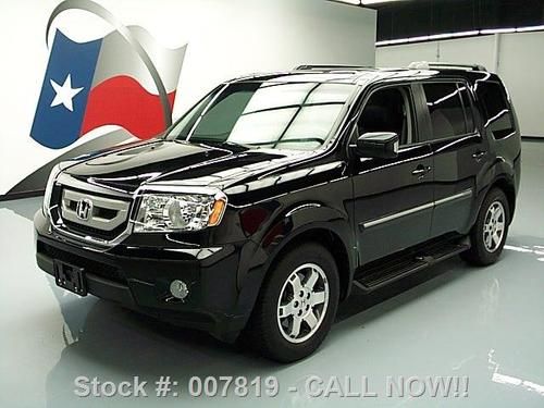 2011 honda pilot touring 4x4 sunroof nav rear cam dvd!! texas direct auto