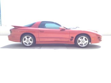 2002 pontiac firebird trans am coupe (sunset orange)