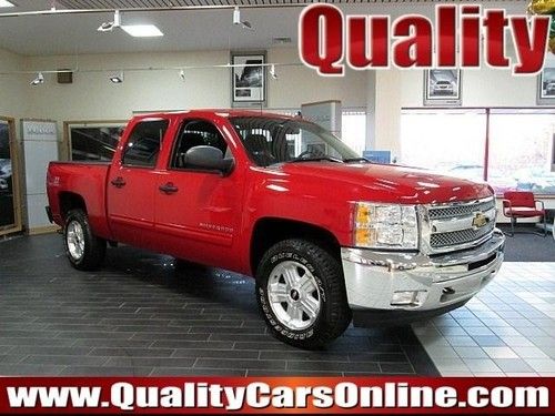 42k miles we finance lt red black 4wd crew cab alloy