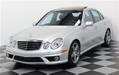 $93,810 msrp navi e63 amg pano roof p2 keyless go low miles clean history nav