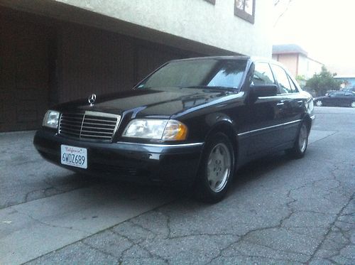 00 mercedes w202 c280 black rare only 39k miles leather loaded c220 c230 c430