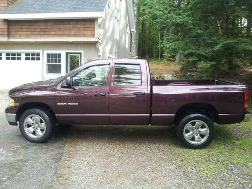 2005 dodge ram 1500 slt crew cab pickup 4-door 5.7l magnum 4x4 quad 4wd hemi