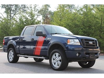 Fx4 f150 4x4 crew cab leather sunroof clean !!!!