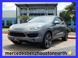 Cayenne hybrid s, $94k msrp, loaded, nav, b/u cam, xenons, 21' turbo ii, 1 own!!