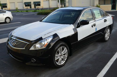 New car from the port 2013 infiniti g37x awd navigation needs work read listing