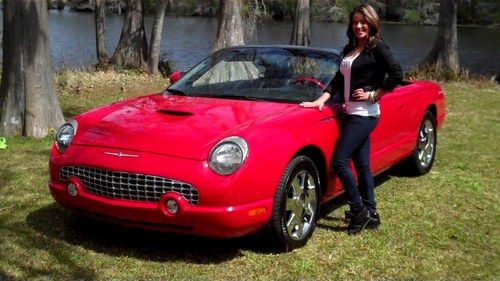 2003 ford thunderbird base convertible 2-door 3.9l v8  summer fun !