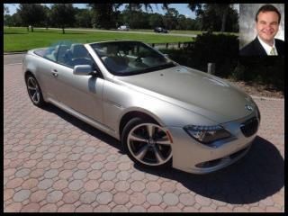 2008 bmw 6 series 2dr conv 650i navigation parking assist bluetooth