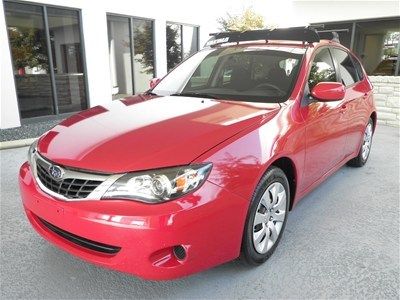 2009 2.5 i lightning red super clean awd