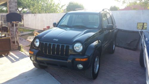 2004 jeep liberty limited sport utility 4-door 3.7l