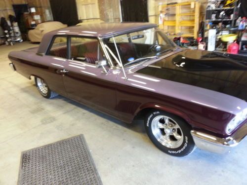 1963 ford galaxie includes thunderbolt features-tear drop hood- "massive power"