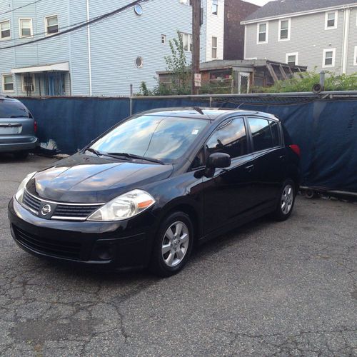 2007 nissan versa sl hatchback 4-door 1.8l no reserve!!!!!!