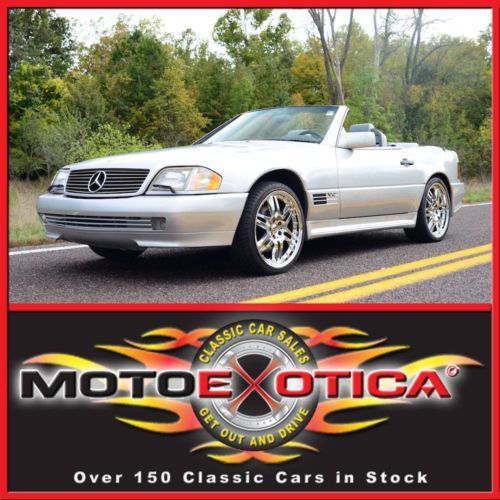 1995 mercedes benz sl600 - v12 - low mileage - arizona car - top works great!!!!