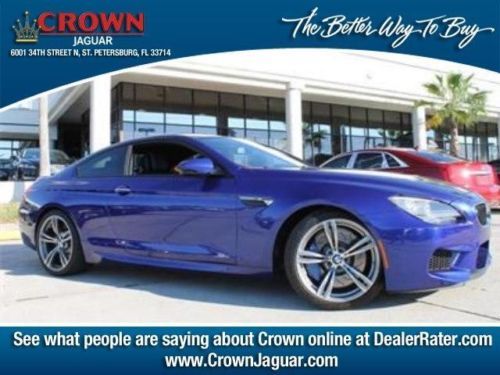 2013 bmw m6 coupe san marino blue call greg 727-698-5544 cell