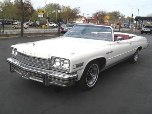 1975 buick lesabre custom convertible - full 6 pax - only 84k miles