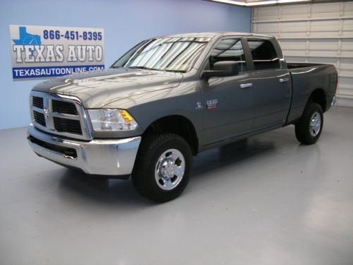 We finance!!!  2012 ram 2500hd slt 4x4 cummins diesel crew cab tow cd texas auto