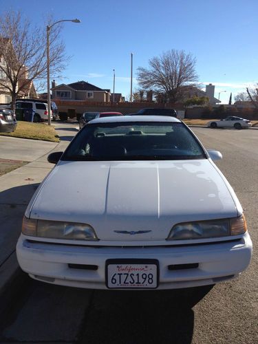 1993 ford thunderbird lx coupe 2-door 3.8l