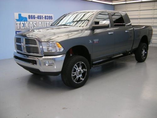 We finance!!!  2012 ram 2500hd lone star 4x4 diesel mrga cab nav tv texas auto