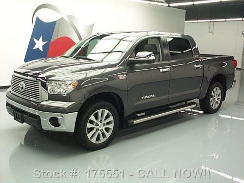 2011 toyota tundra platinum crewmax 4x4 sunroof nav 36k texas direct auto