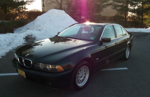 No reserve! green/tan 2002 bmw 525i sedan ~ auto ~leather  ~ xenon ~ 171k