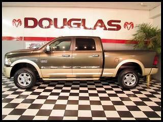 2012 ram 2500 laramie 4x4 crew cab longhorn diesel leather/nav/snrf/tow pkg