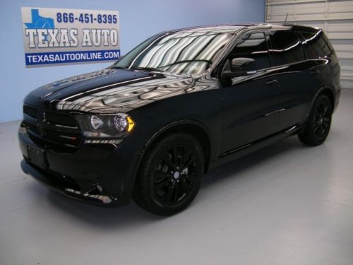 We finance!!!  2013 dodge durango r/t hemi awd heated leather 19k mi texas auto