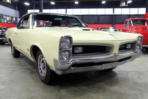 66 pontiac gto rotisserie restoration 4 speed immaculate convertible phs