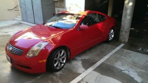 2004 infiniti g35 base coupe 2-door 3.5l