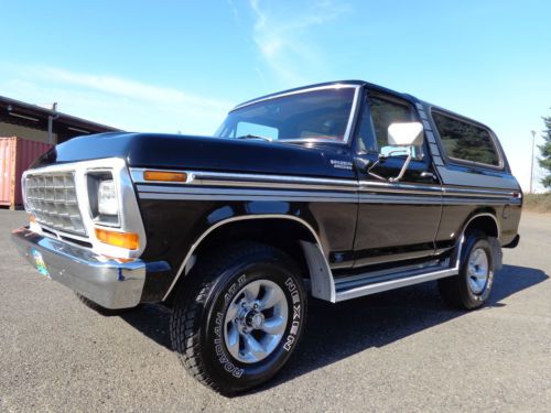 1979 ford bronco ranger custom 4x4 f150 1978 1977 1976 1980 1981 1977 1976 1975