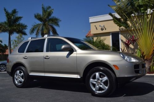 2004 porsche cayenne one owner florida suv sunroof turbo wheels comfort pkg 67k