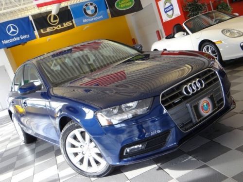 2013 audi a4 premium 2.0t quattro awd only 3k miles convenience pkg xenon