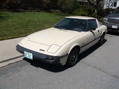 Find used 1984 Mazda Rx7 GSL 12A Rotary 119,900 original miles. Very ...