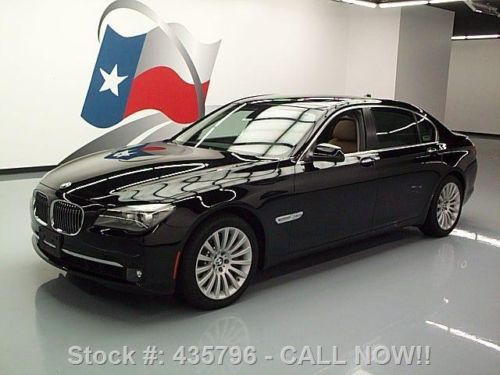 2012 bmw 750li xdrive awd sunroof nav lux seat pkg 24k texas direct auto