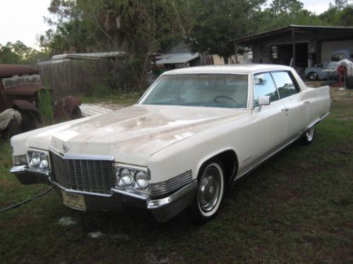 1970 cadillac fleetwood  original condition  rat rod