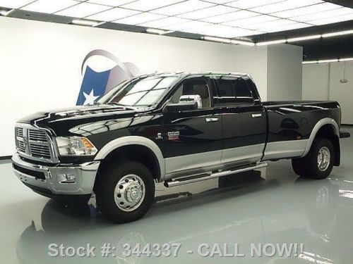 2012 dodge ram 3500 laramie crew 4x4 diesel drw sunroof texas direct auto