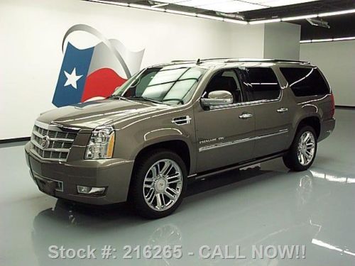 2011 cadillac escalade esv platinum awd sunroof nav dvd texas direct auto