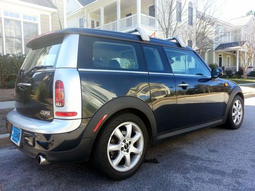 2008 mini cooper clubman with 15" run flats &amp; sports mode &amp; bluetooth w-roof rac