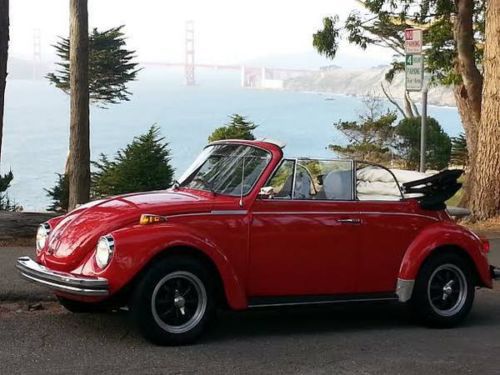 1974 volkswagen super beetle karmann convertible ghia