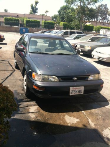 1997 toyota corolla ce sedan 4-door 1.6l