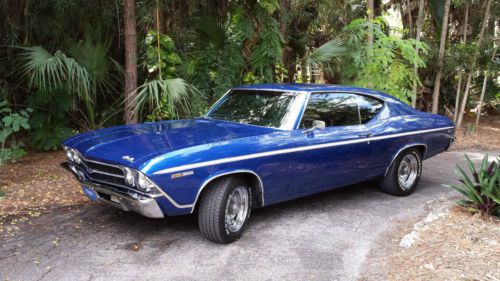 1969 chevrolet chevelle malibu hardtop 2-door 5.7l