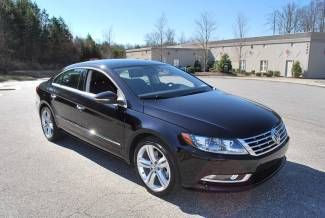 2013 vw cc sport black/black gps navigation 9k miles warranty like new