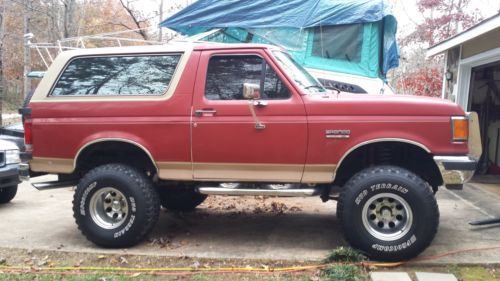 1989 eddie bauer 4x4 bronco