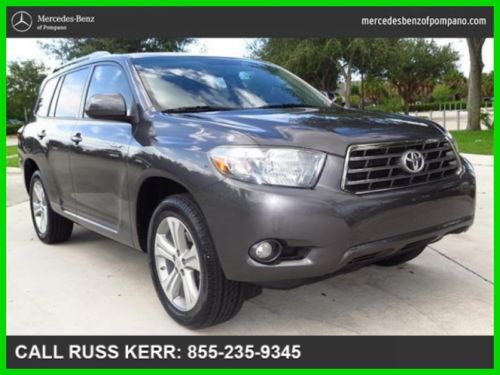 2008 toyota highlander sport 3.5l v6 24v automatic front wheel drive suv clean