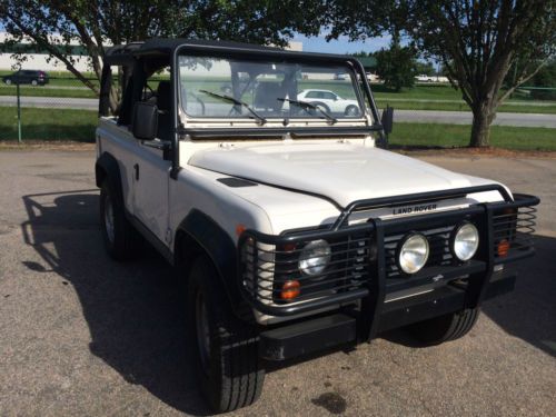 1995 land rover defender 90 base sport utility 2-door 3.9l