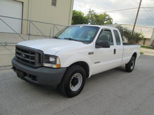 2002 f250 sd xl diesel 7.3l ext cab 2wd long bed work truck